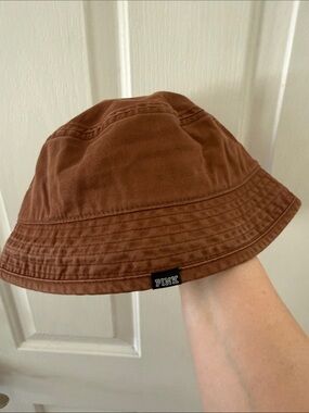 Coffee Brown Bucket Hat by VS Pink